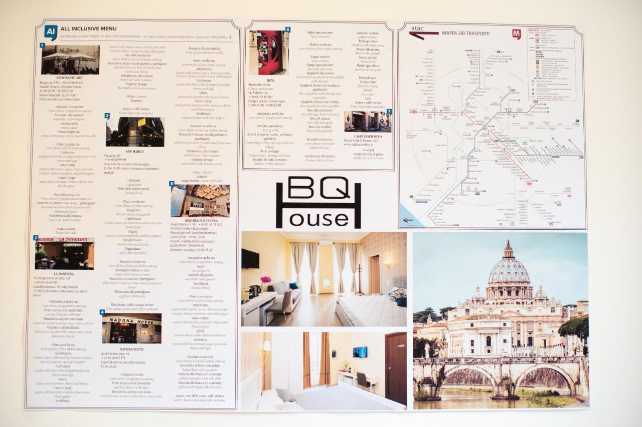 BQ House Milizie Luxury Rooms Roma Esterno foto